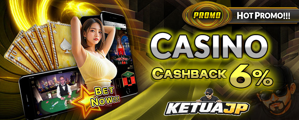 BONUS KASINO CASHBACK 6%!!!